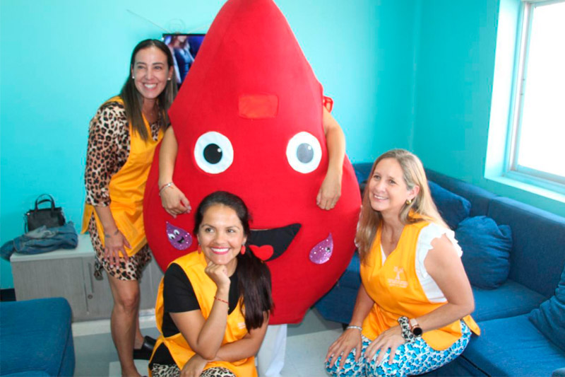 Fundación de Señoras y HMN realizan primera campaña 2025 de donación de sangre en Antofagasta